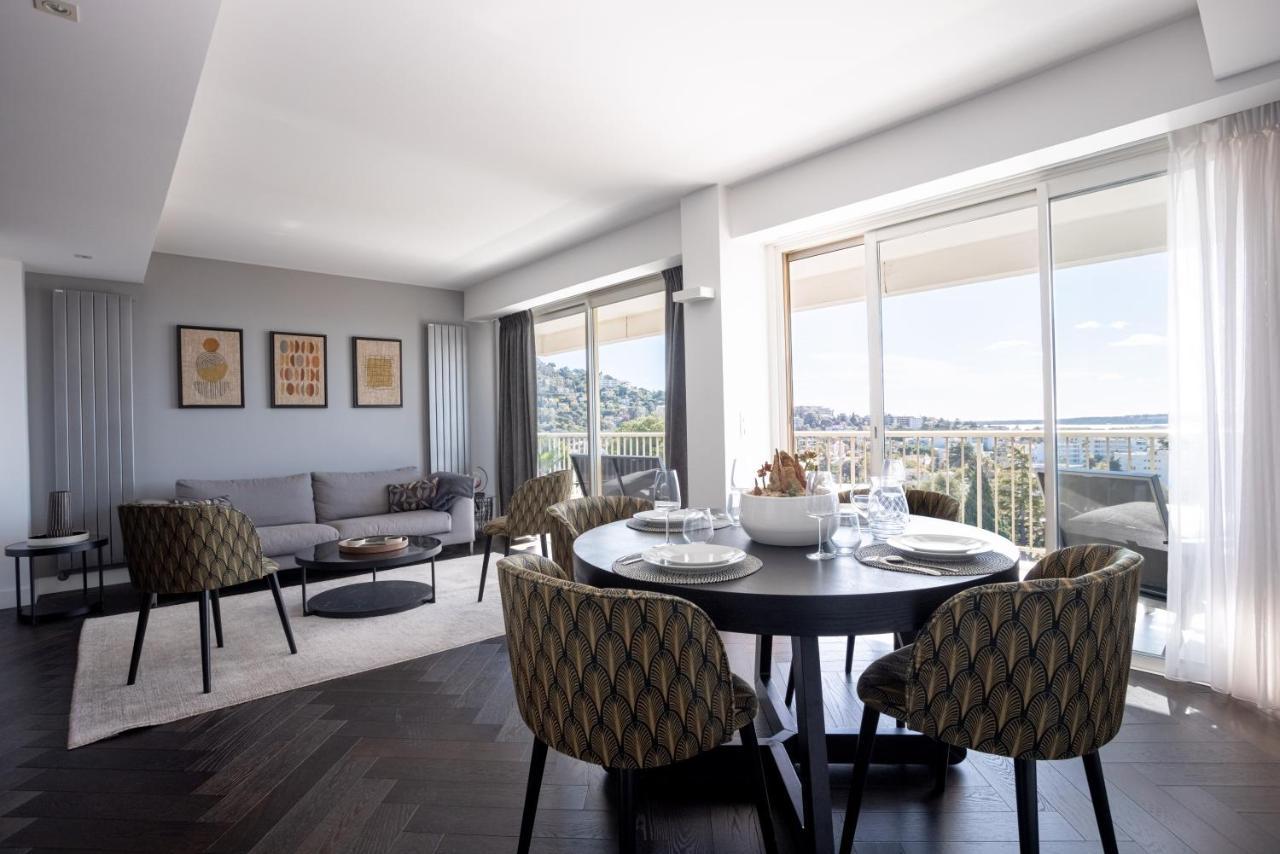 Cannes Panorama - Piscine, Vue Mer, Parking, Clim ภายนอก รูปภาพ